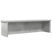 køkkenstativ kan stables 60x15x16 cm konstrueret træ betongrå