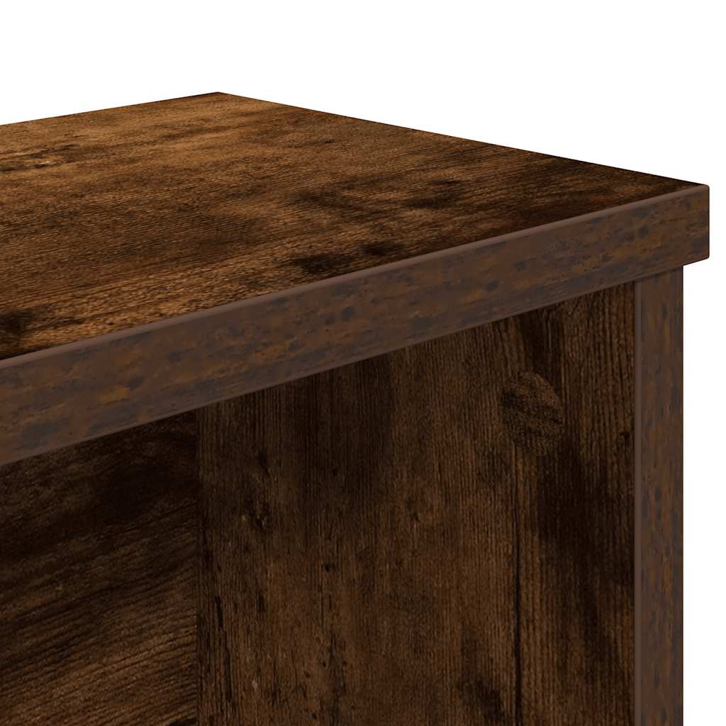 køkkenreoler kan stables 2 stk. 60x15x16 cm røget egetræsfarve