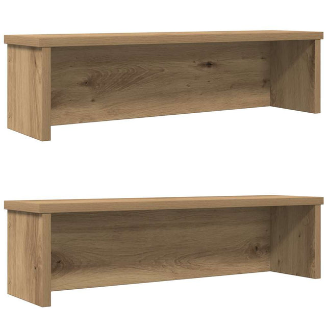 køkkenreoler kan stables 2 stk. 60x15x16 cm kunsteg