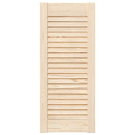 skabslåger 2 stk. 69x29,5 cm lameldesign massivt fyrretræ