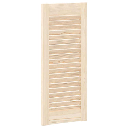 skabslåger 2 stk. 69x29,5 cm lameldesign massivt fyrretræ