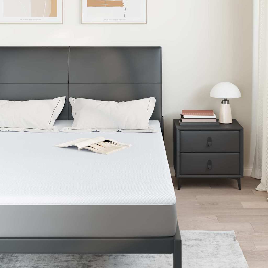Minde skum madras top for Voksen Blød 160 x 200 cm Hvid