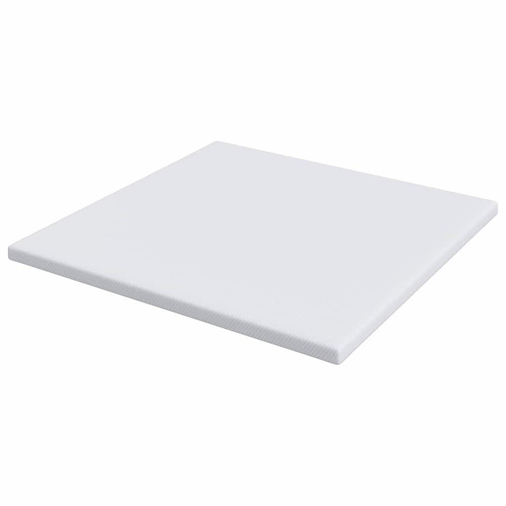 Madras topper Hvid 200 x 200 x 5 cm Jacquard Stof