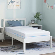 Madras Hvid 80 x 160 cm Jacquard stof