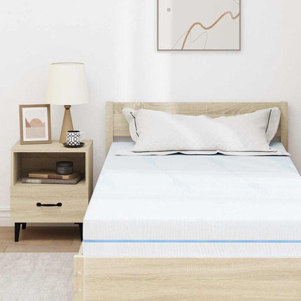 Madras Medium fast 90 x 190 cm Hvid