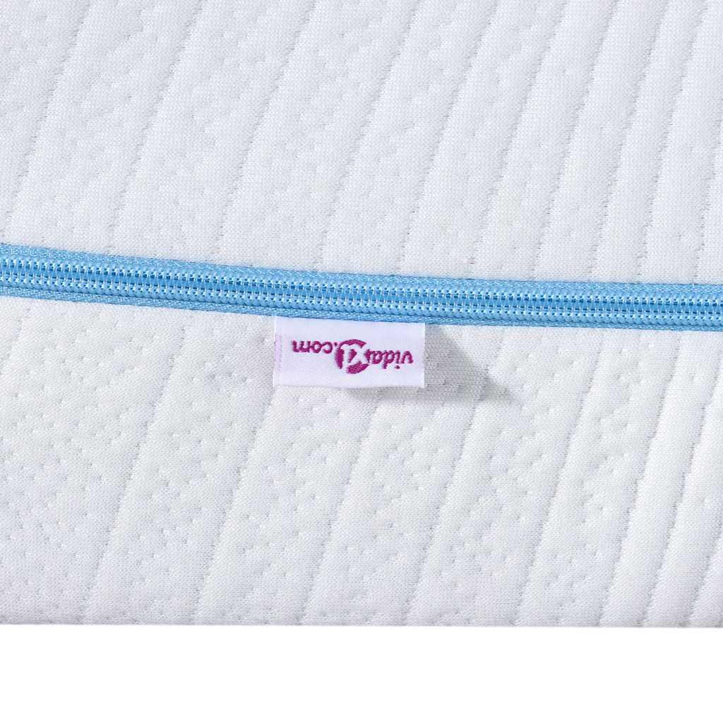 Madras Hvid 90 x 200 cm Jacquard stof