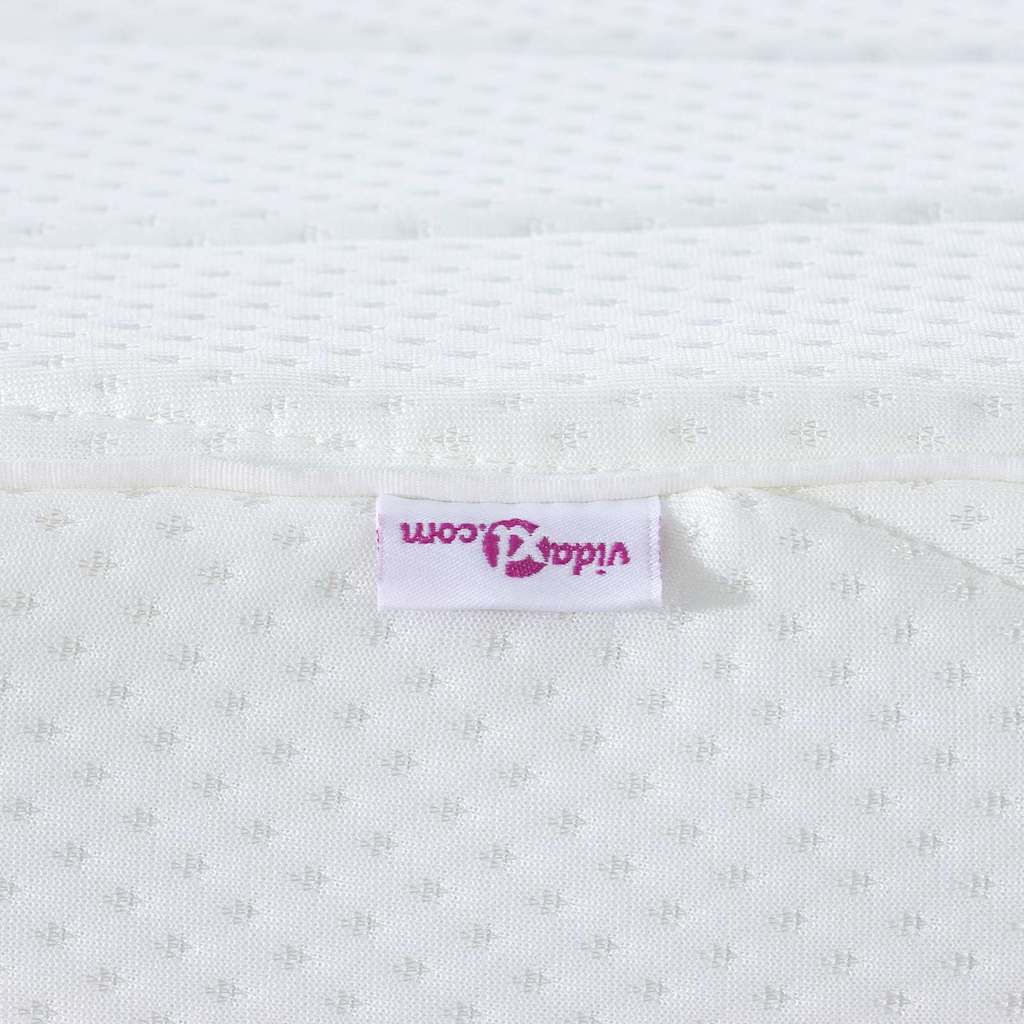 Madras Hvid 80 x 200 cm Jacquard stof
