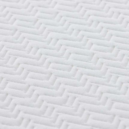 Memoryskummadras Medium 100 x 200 cm 16 cm Hvid og Grå