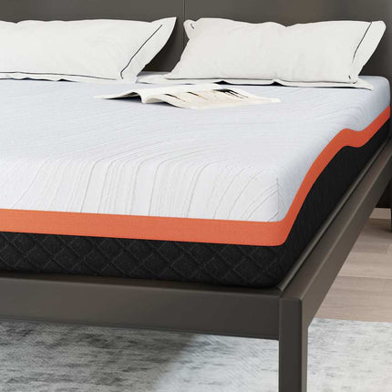 Madras Hvid og sort 140 x 200 cm Jacquard stof