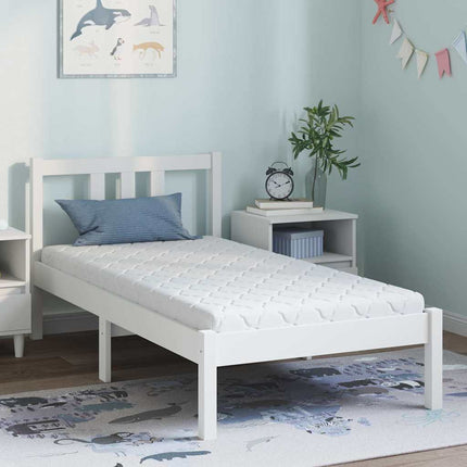 Madras Hvid 80 x 160 cm Jacquard stof