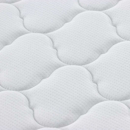 Madras Hvid 90 x 190 cm Jacquard stof