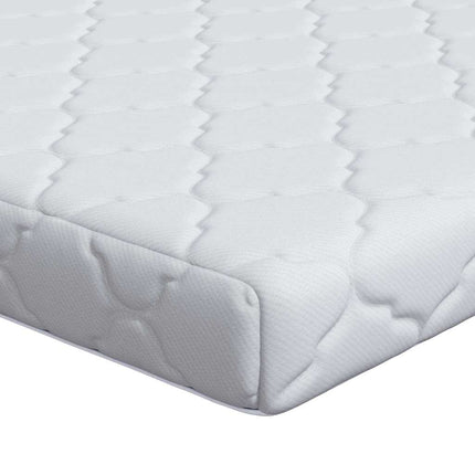 Madras Hvid 160 x 200 cm Jacquard stof