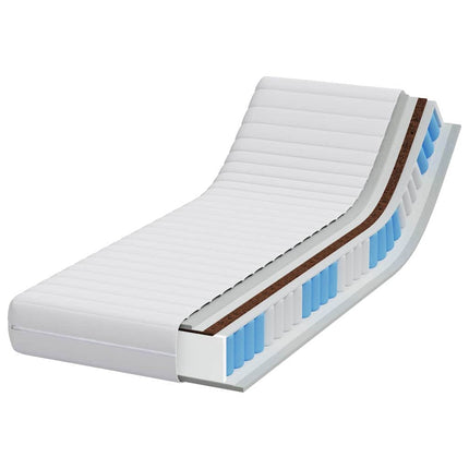Madras Hvid 70 x 200 cm Pocket Spring