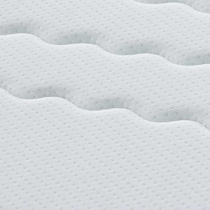 Madras Medium blød 90 x 190 cm Hvid og Grå