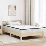 Madras 2 pcs Hvid og Grå 60 x 200 cm Bonell Fjedre