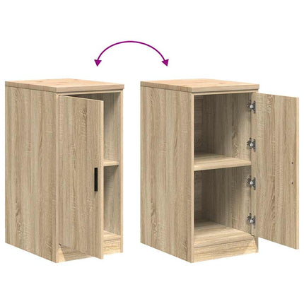 Garageopbevaringsskab Sonoma eg 40x51x85cm Massivt træ Fyrretræ