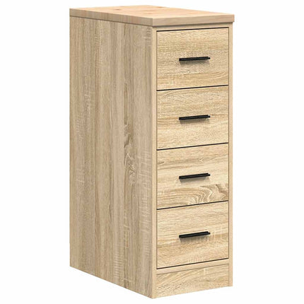 Garageopbevaringsskab Sonoma eg 30x51x85cm Massivt træ Fyrretræ