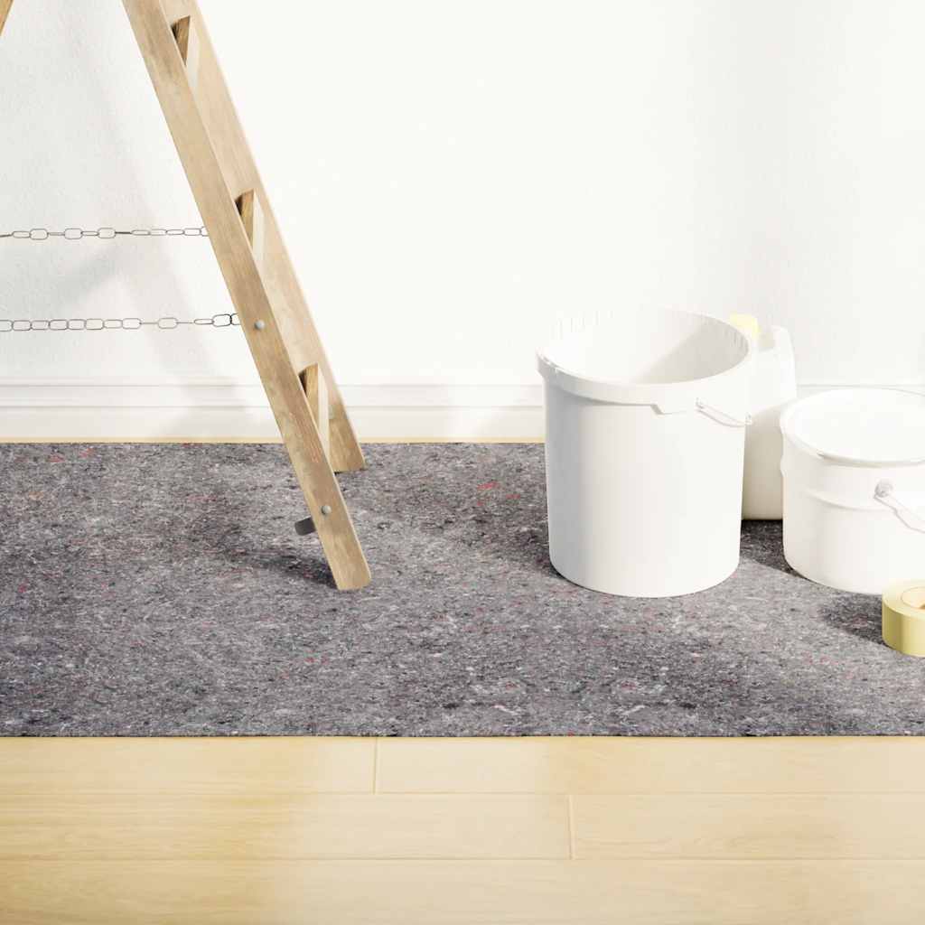 skridsikker maleruld 25 m 180 g/m² grå