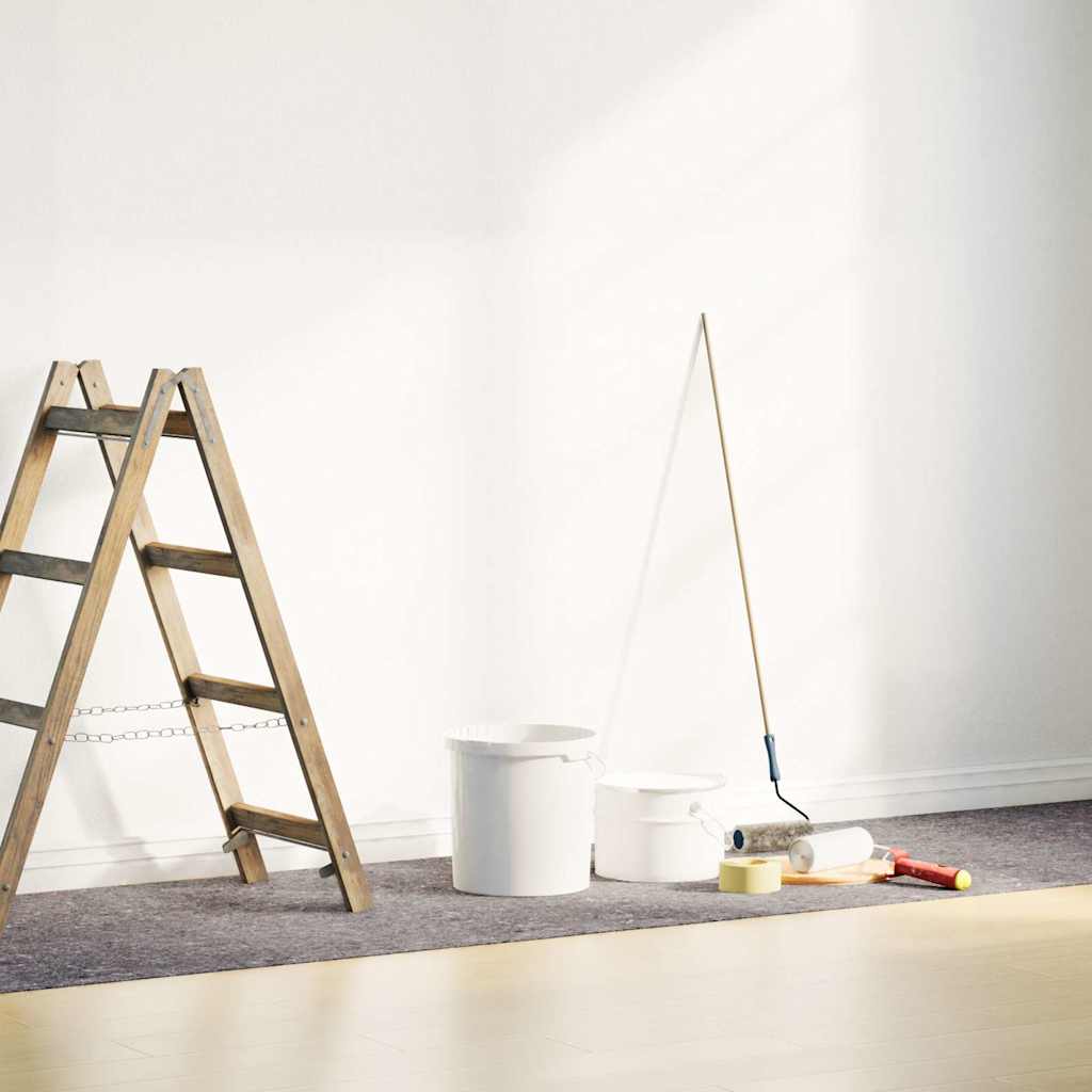 skridsikker maleruld 10 m 220 g/m² grå