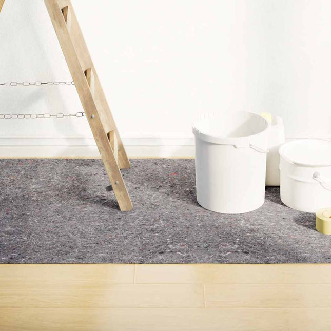 skridsikker maleruld 25 m 280 g/m² grå