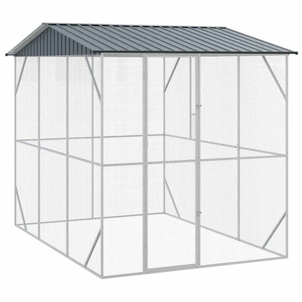 Fuglebur Antracit 227 x 310 x 247 cm Galvaniseret stål