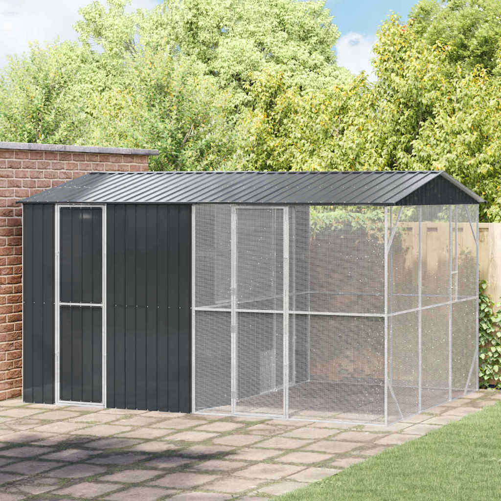 Fuglebur Antracit 430 x 310 x 247 cm Galvaniseret stål