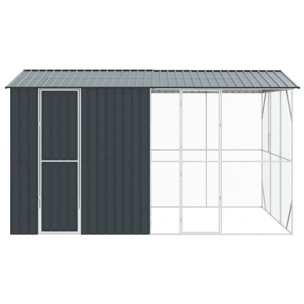 Fuglebur Antracit 430 x 310 x 247 cm Galvaniseret stål