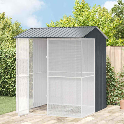 Fuglebur Antracit 215 x 210 x 247 cm Galvaniseret stål