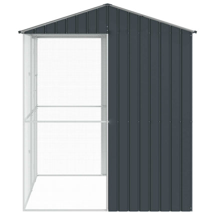 Fuglebur Antracit 215 x 210 x 247 cm Galvaniseret stål