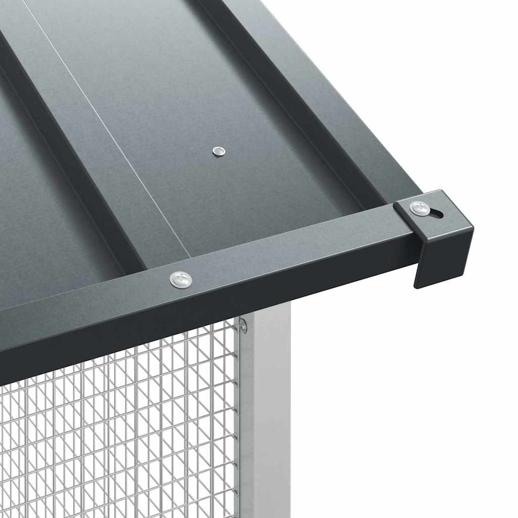 Fuglebur Antracit 215 x 310 x 247 cm Galvaniseret stål
