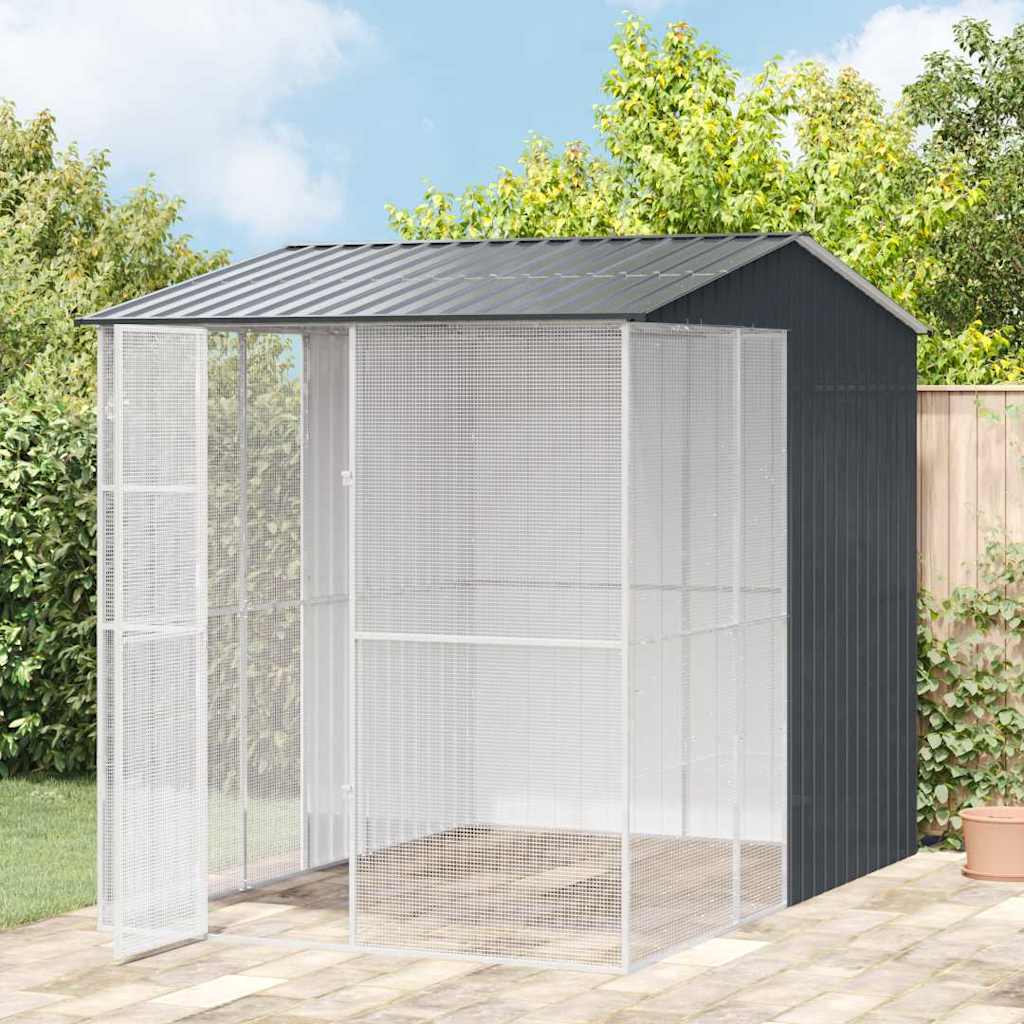 Fuglebur Antracit 215 x 310 x 247 cm Galvaniseret stål