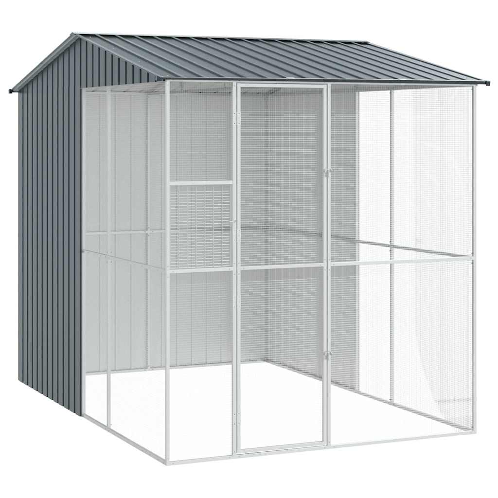 Fuglebur Antracit 215 x 310 x 247 cm Galvaniseret stål