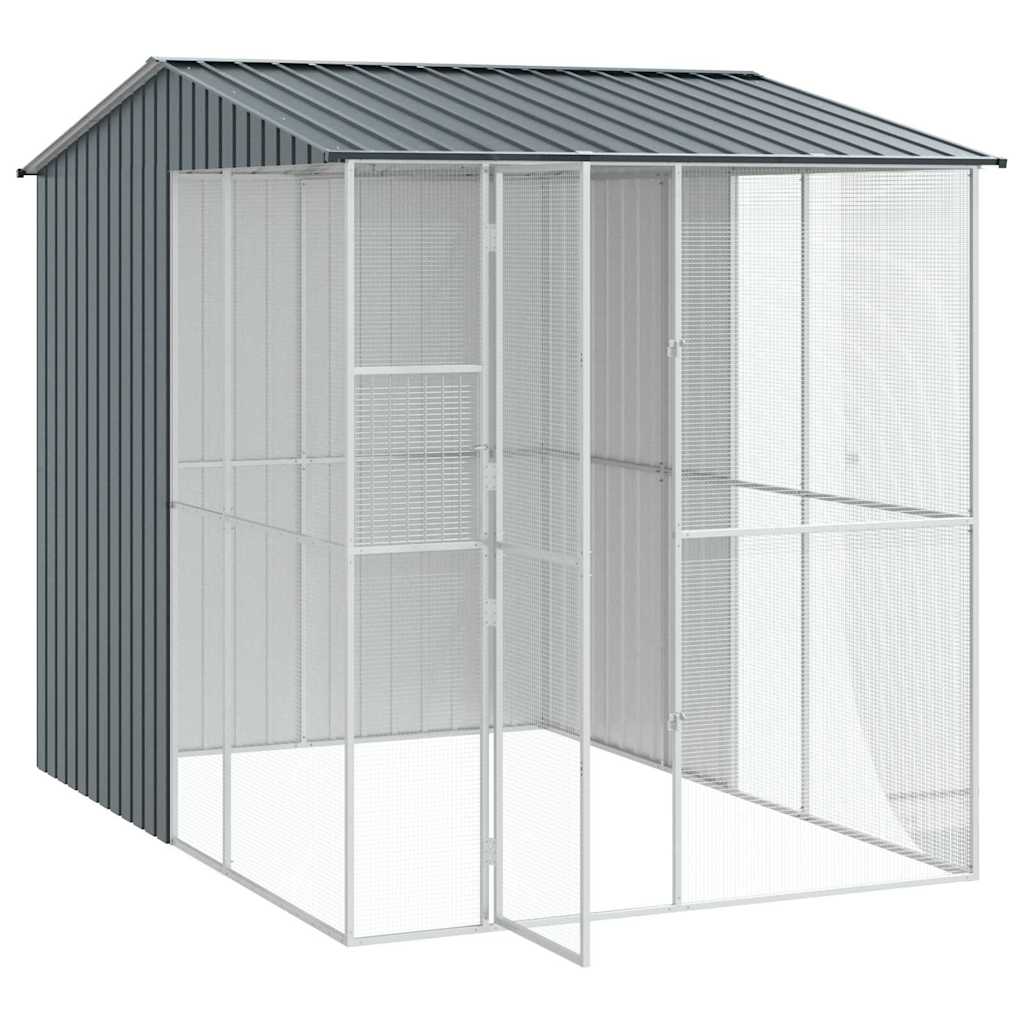 Fuglebur Antracit 215 x 310 x 247 cm Galvaniseret stål