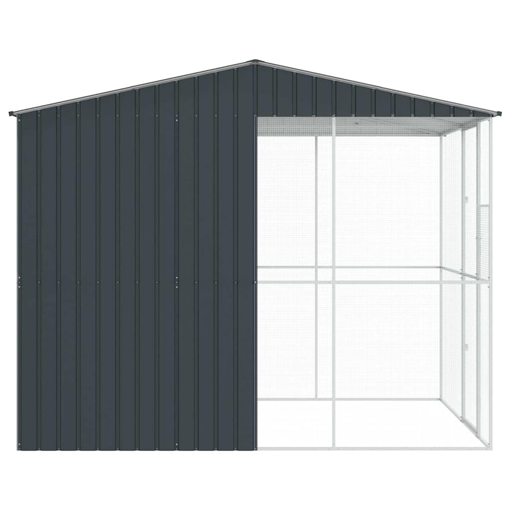 Fuglebur Antracit 215 x 310 x 247 cm Galvaniseret stål