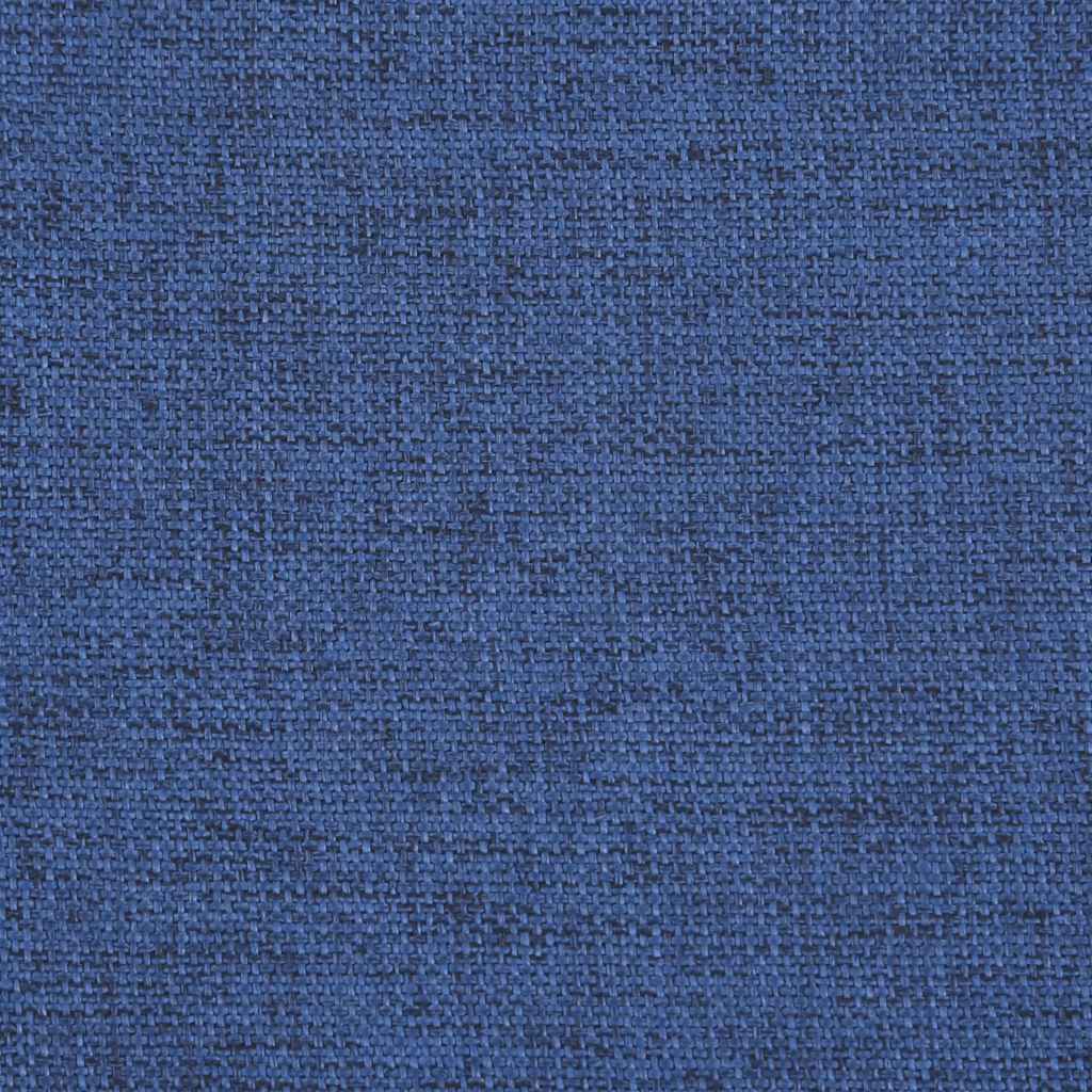 drejelig kontorstol stof blå