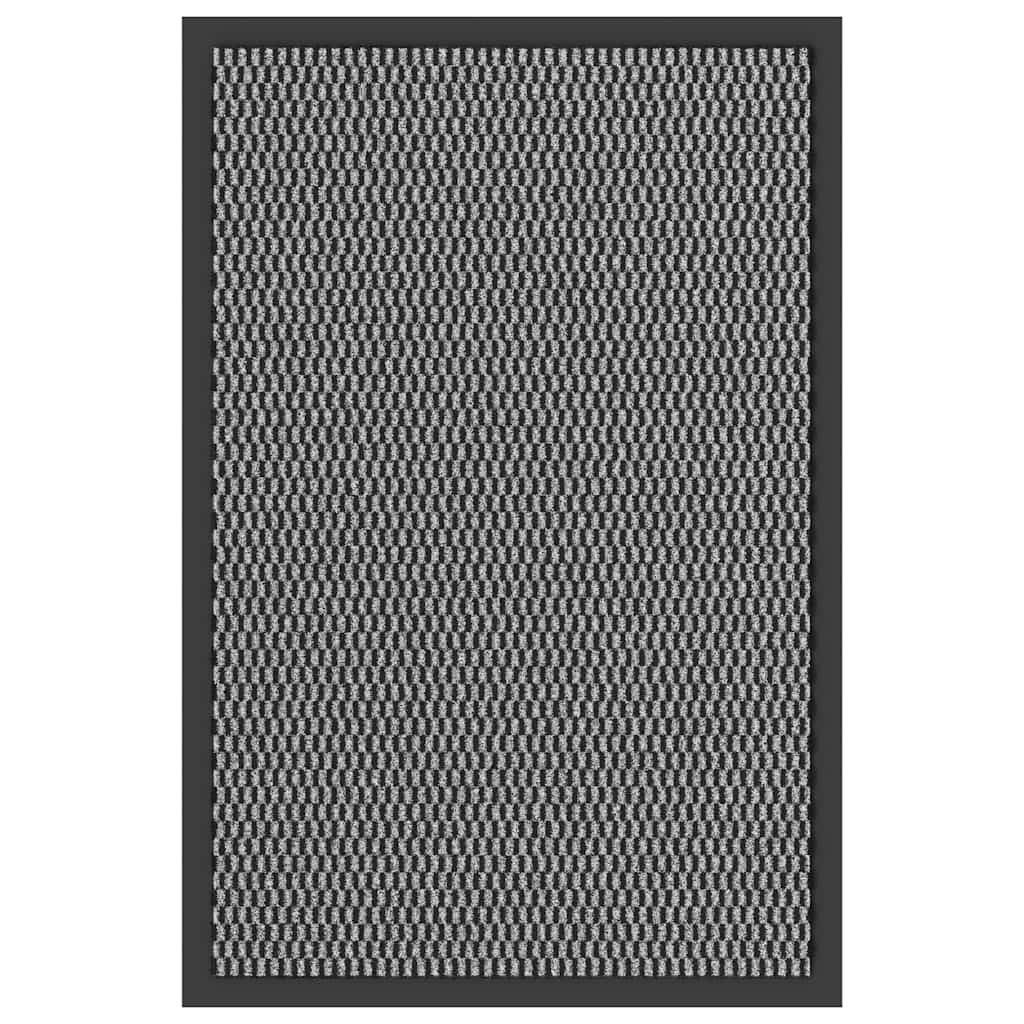 dørmåtte 40x60 cm antracitgrå billede