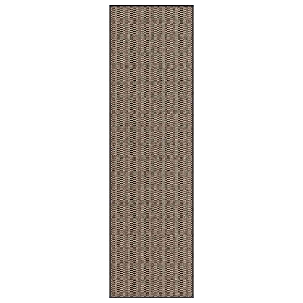 Dørmåtte Brun 115x400 cm billede