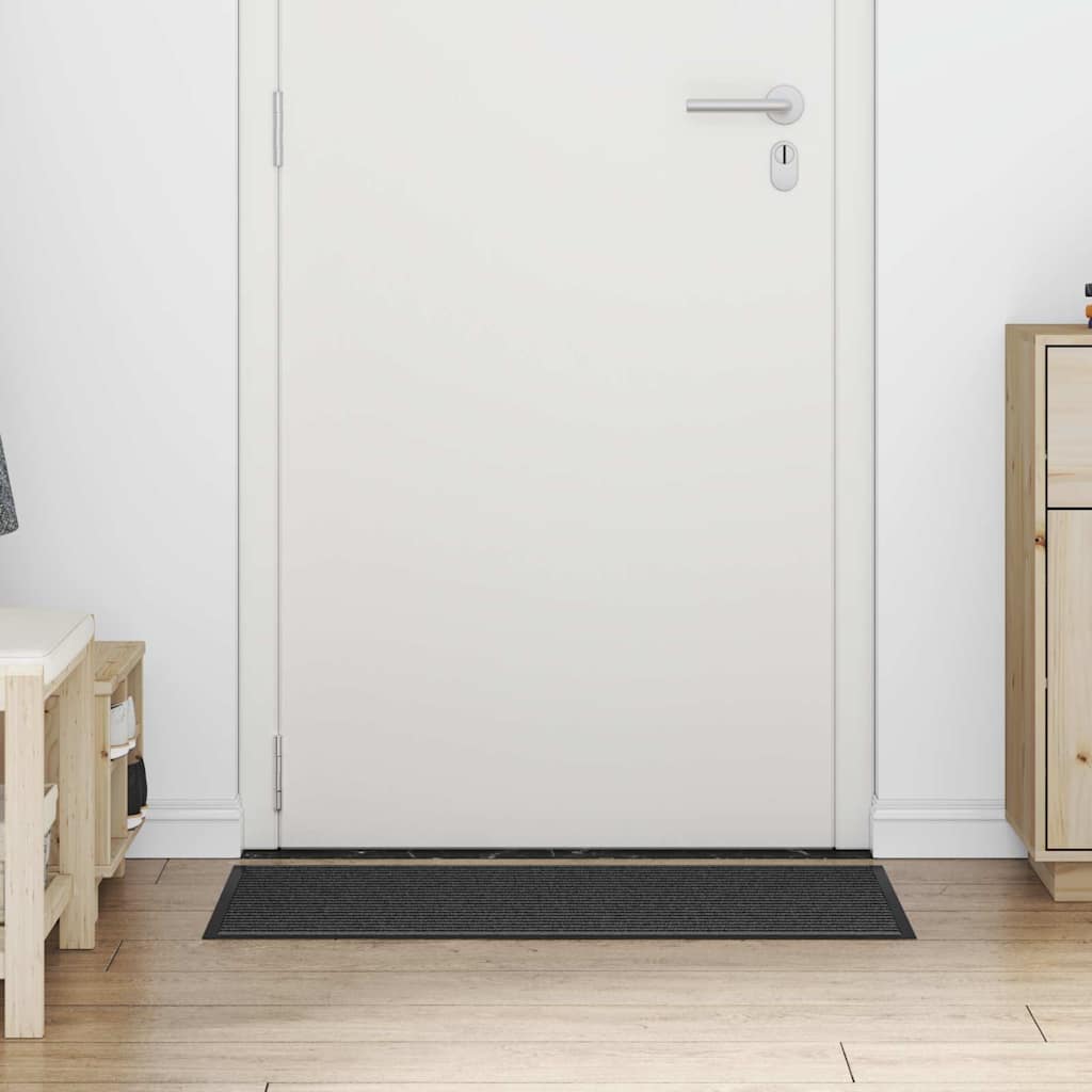Dørmåtte Sort 60 x 90 cm Polypropylen billede
