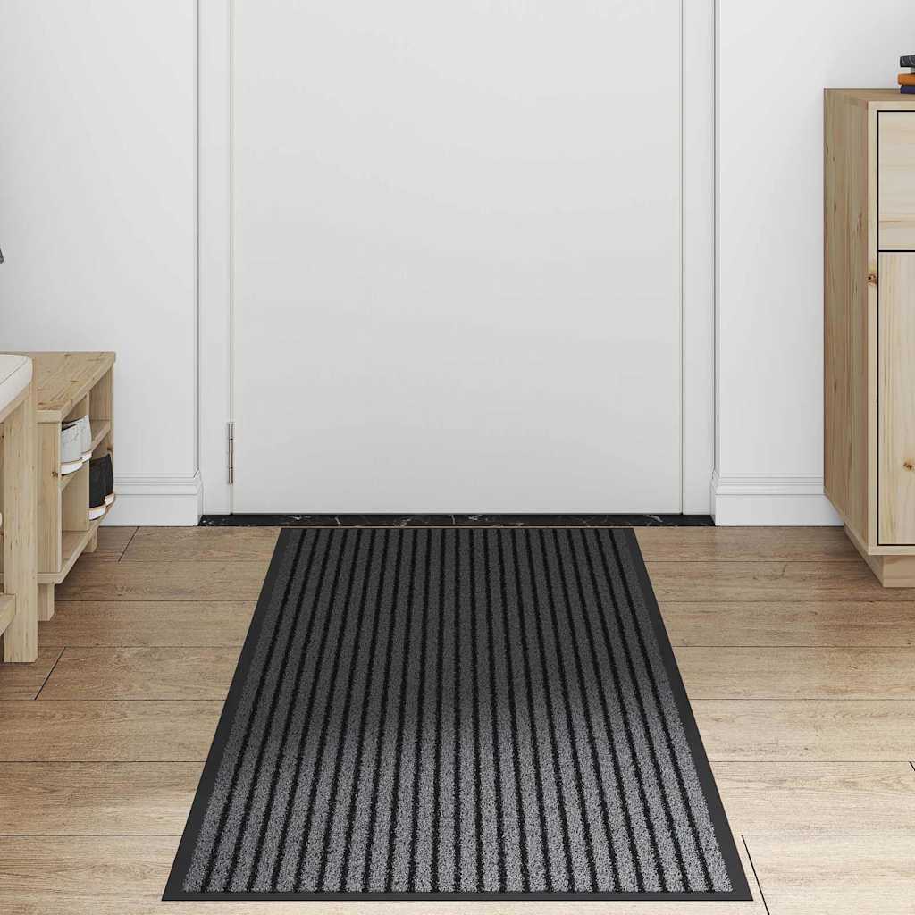 Dørmåtte Sort 60 x 150 cm Polypropylen