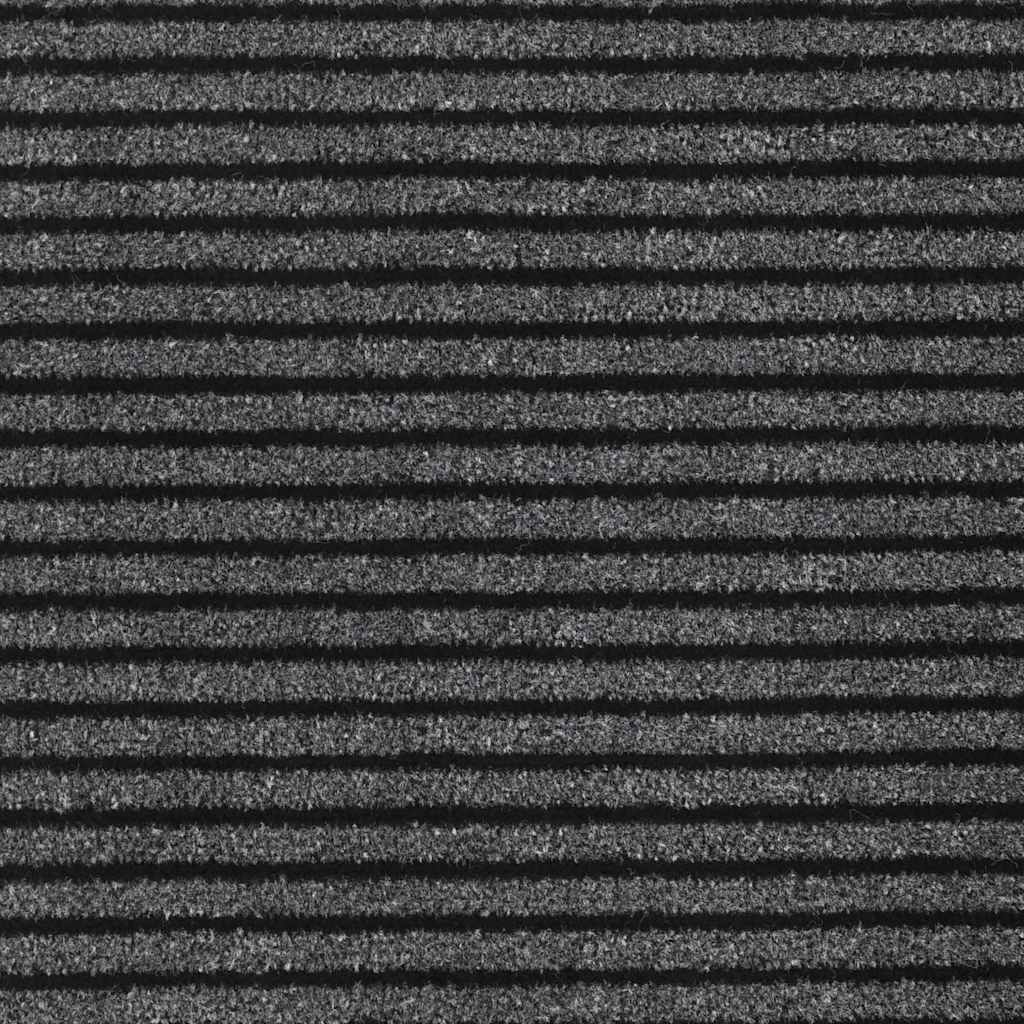 Dørmåtte Sort 60 x 150 cm Polypropylen
