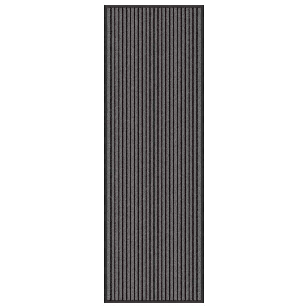 Dørmåtte Sort 60 x 180 cm Polypropylen billede