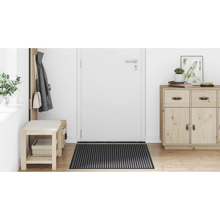 Dørmåtte Sort 80 x 120 cm Polypropylen