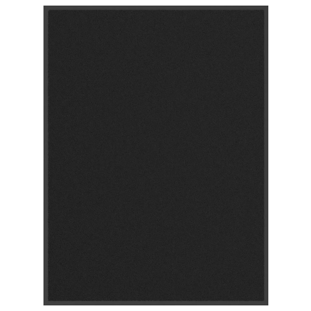 dørmåtte 80x120 cm sort