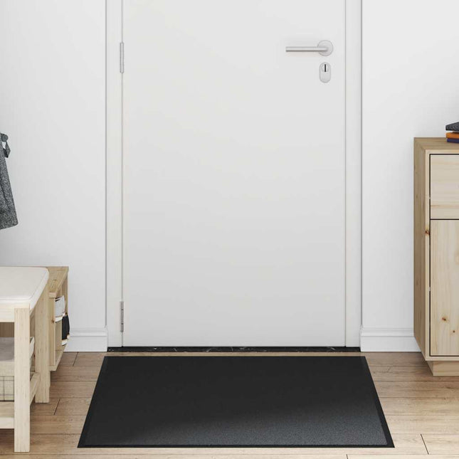 dørmåtte 80x120 cm sort
