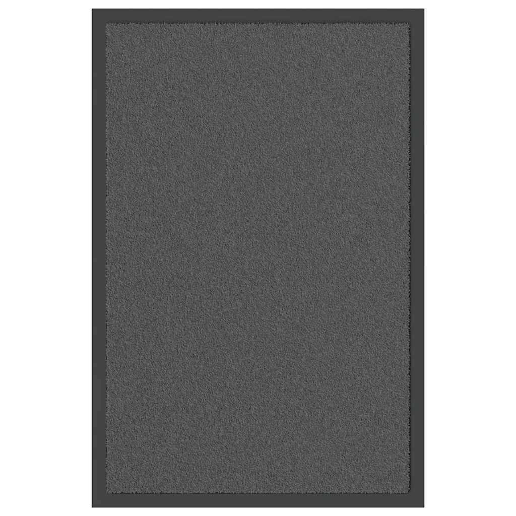dørmåtte 40x60 cm antracitgrå billede