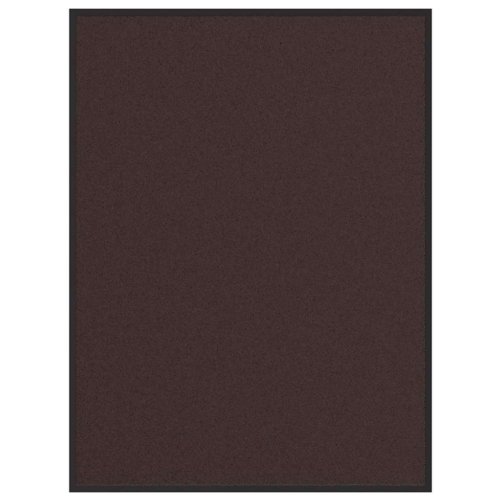 Dørmåtte Brun 90x120 cm billede