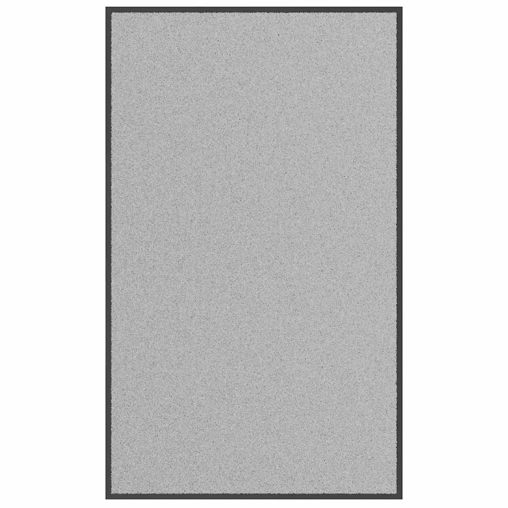 dørmåtte 90x150 cm grå billede