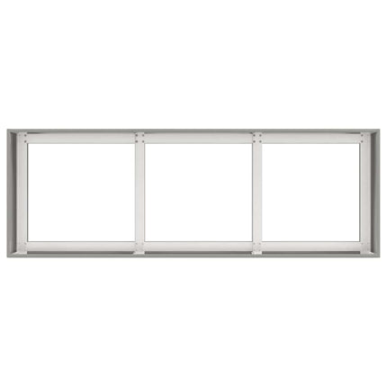 plantekasse 120x40x40 cm rustfrit stål