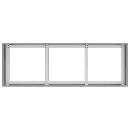 plantekasse 120x40x40 cm galvaniseret stål