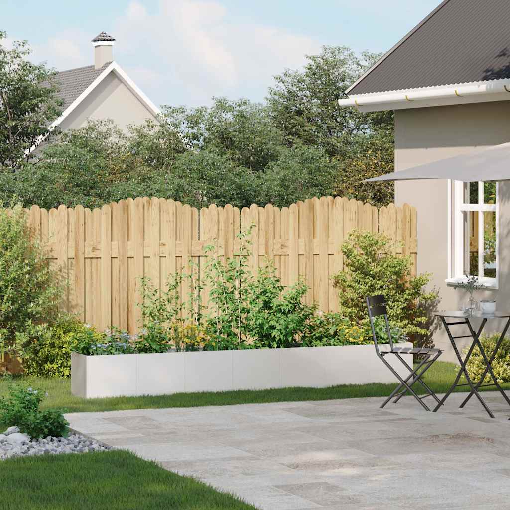 plantekasse 280x40x40 cm rustfrit stål